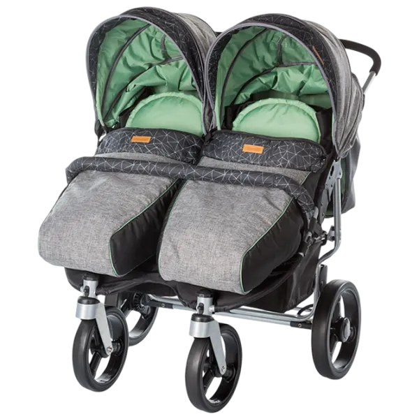 Детская коляска Chipolino Twix 2600000048804/ Зеленый photo 2