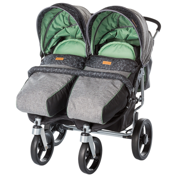 Детская коляска Chipolino Twix 2600000048804/ Зеленый photo 2