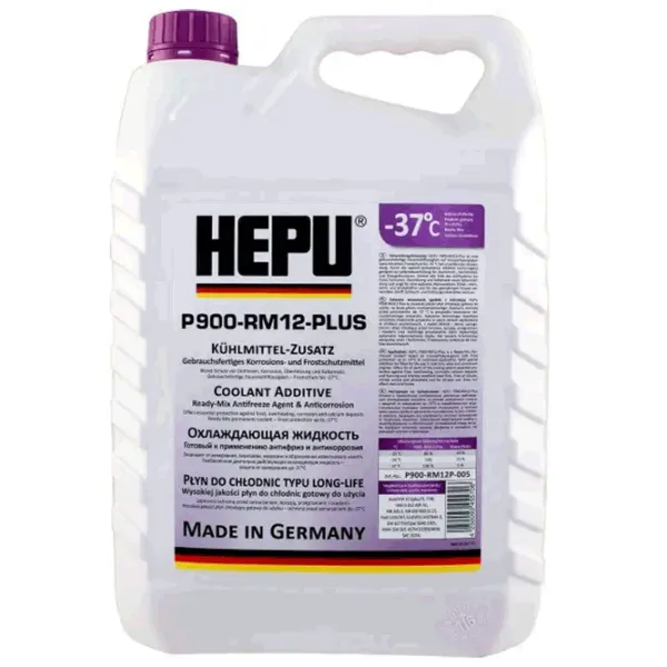 Антифриз HEPU P900-RM-G12 5л Пурпурный photo 1
