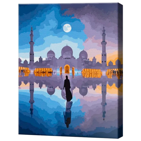 Pictură pe numere Art Gallery TAJ MAHAL GX47628 50 x 40 cm / Verticală photo 1