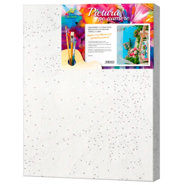 Pictură pe numere Art Gallery Terasă cu privire spre mare GX29309 50 x 40 cm / Orizontală photo 2