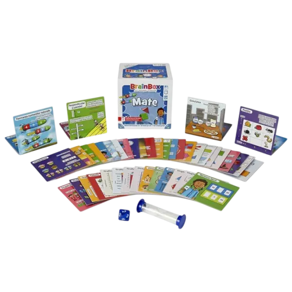 Joc educativ Asmodee Brainbox Let's study math 8+/ Joc de logică photo 2