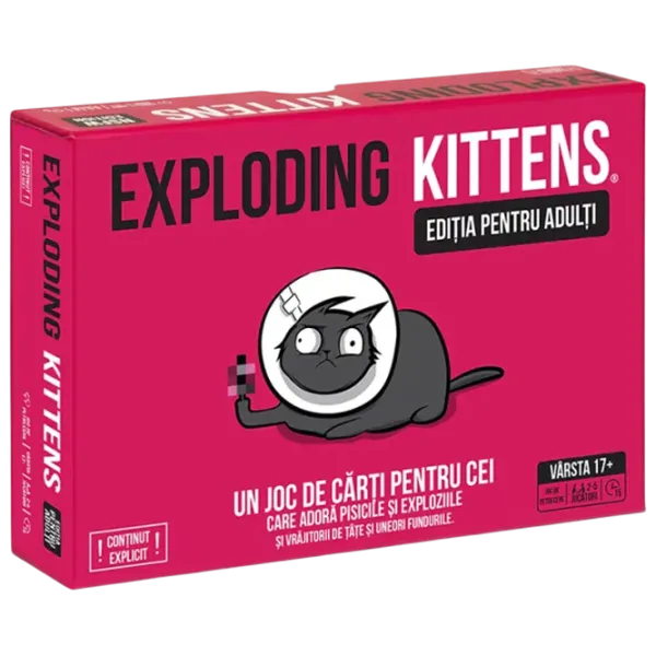 Настольная игра Blackfire Exploding cats Pink Edition 17+/ Для вечеринок photo 1