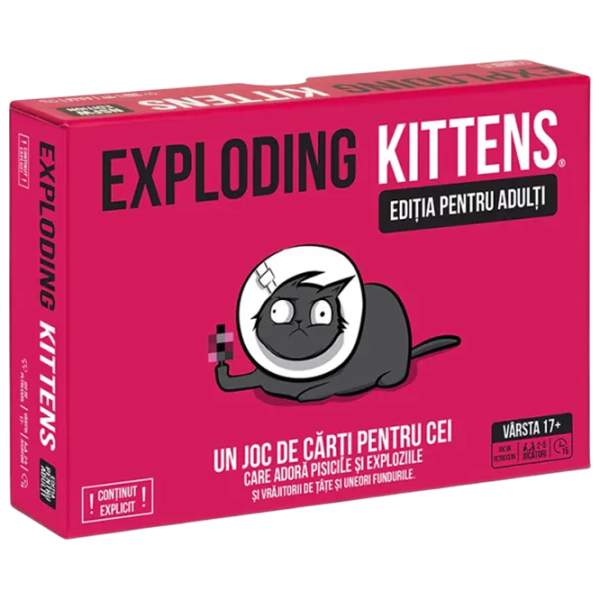 Настольная игра Blackfire Exploding cats Pink Edition 17+/ Для вечеринок photo 1
