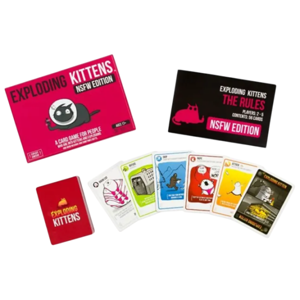Настольная игра Blackfire Exploding cats Pink Edition 17+/ Для вечеринок photo 3
