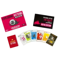 Joc de masă Blackfire Exploding cats Pink Edition 17+/ Pentru petreceri photo 3