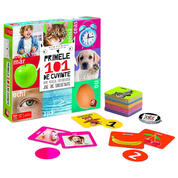 Развивающий набор Clementoni First 100 words 2+/ Развитие photo 2