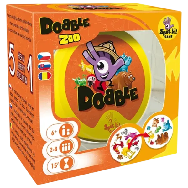 Настольная игра Asmodee Dobble. Animals 6+/ Развитие photo 1
