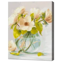 Картина по номерам Art Gallery Buchet alb GX31087 50 x 40 см / Вертикальная