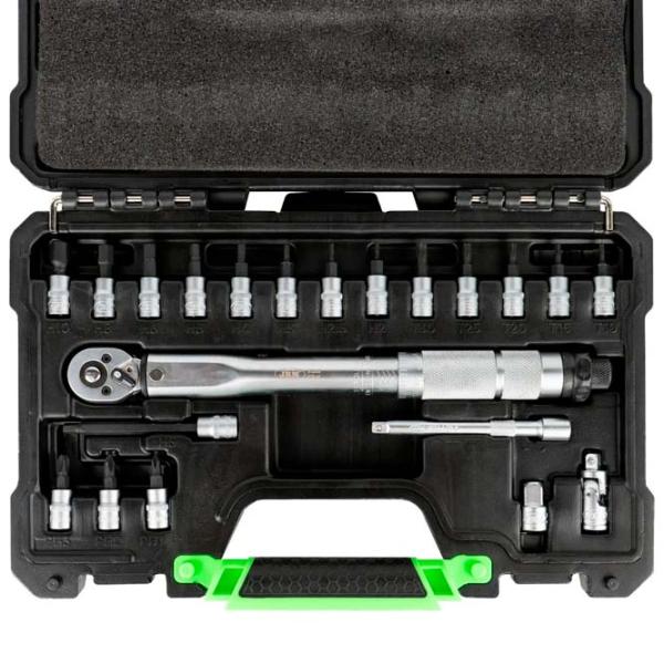 Cheie dinamometrică JBM 54269 Cantitatea în set: 21 buc. photo 2