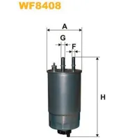 Топливный фильтр Wix Filters WX-WF8408 10 мм photo 2