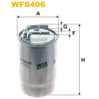 Топливный фильтр Wix Filters WX-WF8406 10 мм photo 2