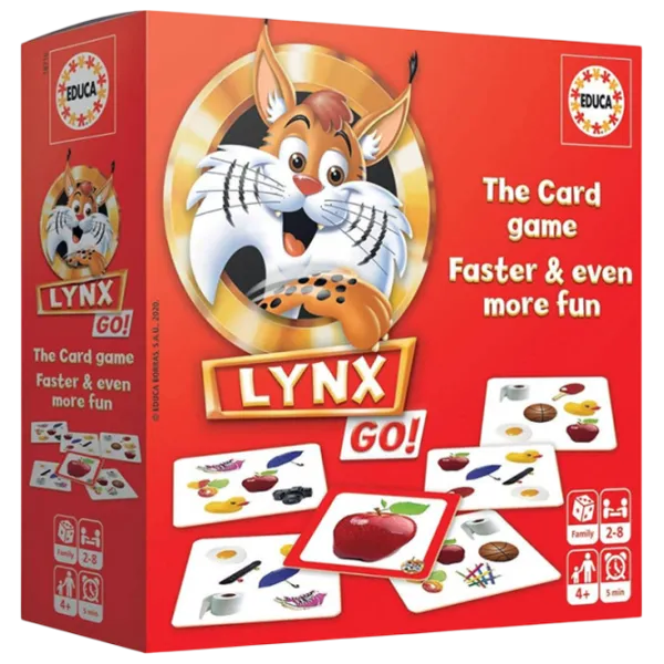 Joc de masă Ludicus Games Go, Lynx! 4+/ Dezvoltare photo 1 Joc de masă Ludicus Games Go, Lynx! 4+/ Dezvoltare photo 1