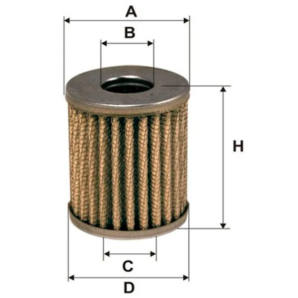 Filtru combustibil Wix Filters WX-WF8418 17 mm photo 2 Filtru combustibil Wix Filters WX-WF8418 17 mm photo 2