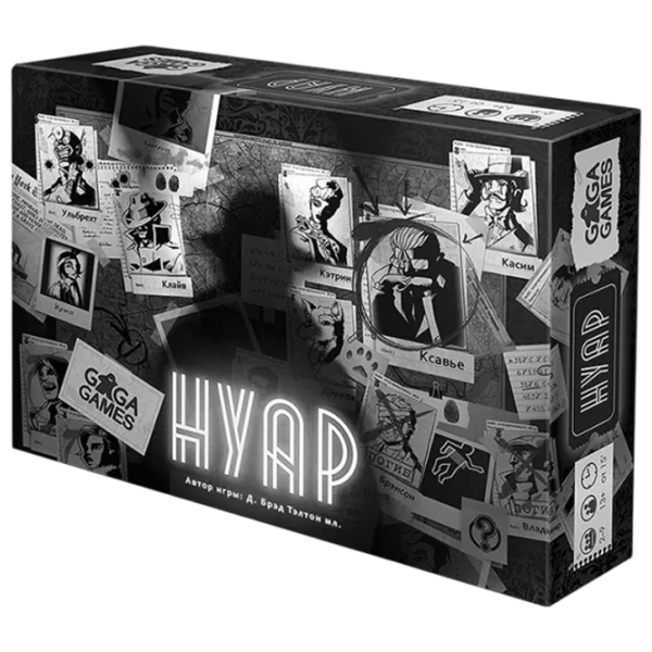 Joc de masă GaGa Games Nuar 13+/ Detectiv  photo 1