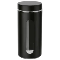 Rezervor de stocare Tadar Prato 1.4l / Oțel inoxidabil / Black