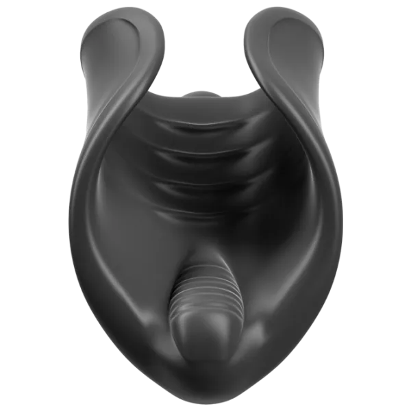 Masturbator PDX Elite Vibrating Silicone Stimulator Black photo 2