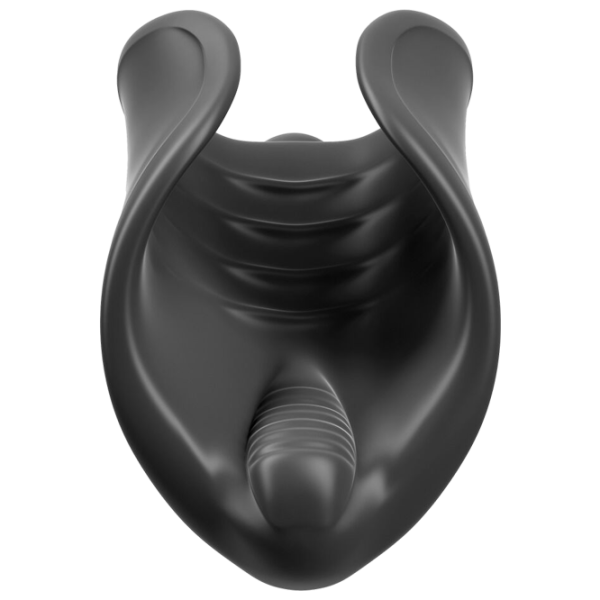 Masturbator PDX Elite Vibrating Silicone Stimulator Black photo 2