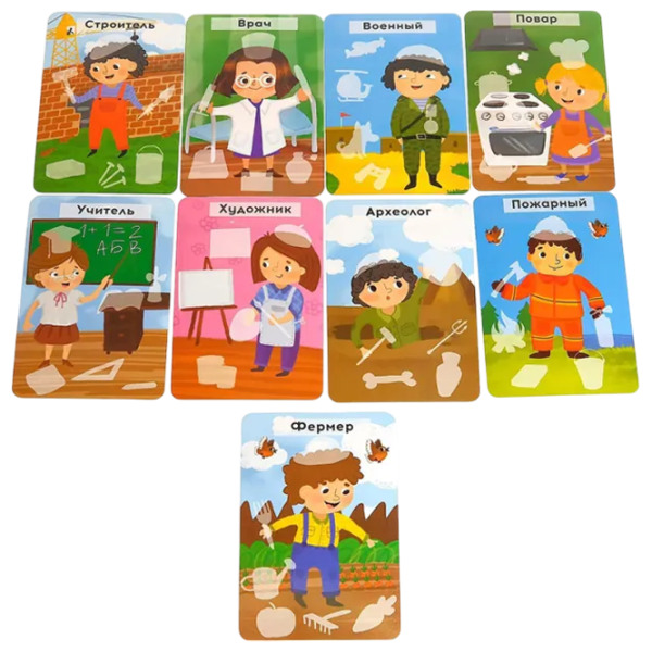 Настольная игра Las Igras Lotto smart. Jobs 3+/ Лотерея photo 3 Настольная игра Las Igras Lotto smart. Jobs 3+/ Лотерея photo 3