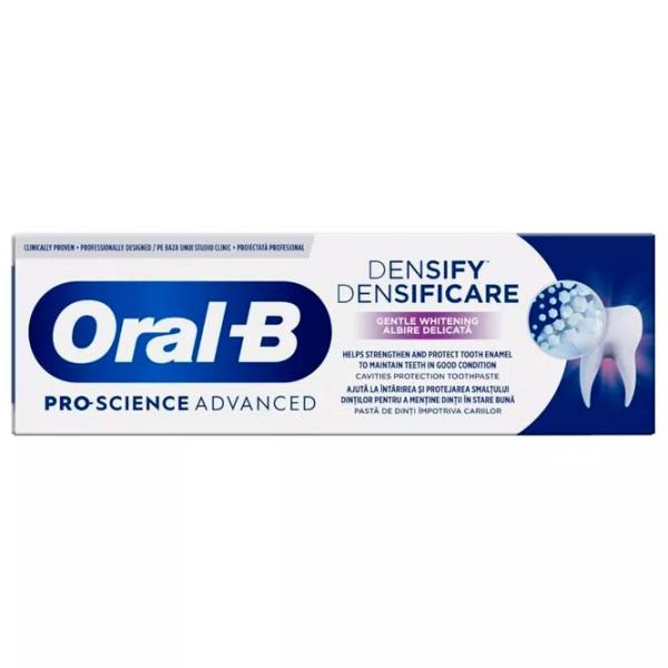 Зубная паста Oral-B Densify Gentle White 65 г photo 1 Зубная паста Oral-B Densify Gentle White 65 г photo 1