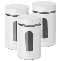 Rezervor de stocare Tadar Prato 1l / Oțel inoxidabil / White