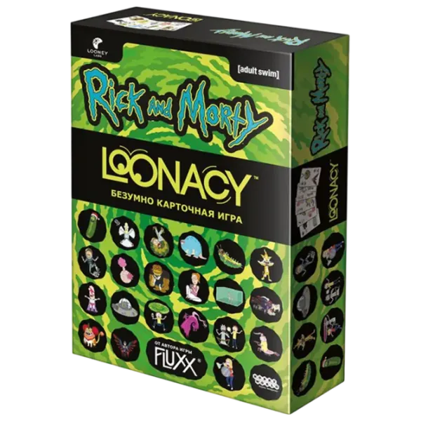 Настольная игра Hobby World Loonacy: Rick and Morty 16+/ Игральные карты photo 1
