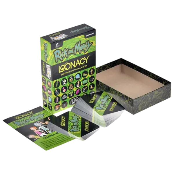 Настольная игра Hobby World Loonacy: Rick and Morty 16+/ Игральные карты photo 4