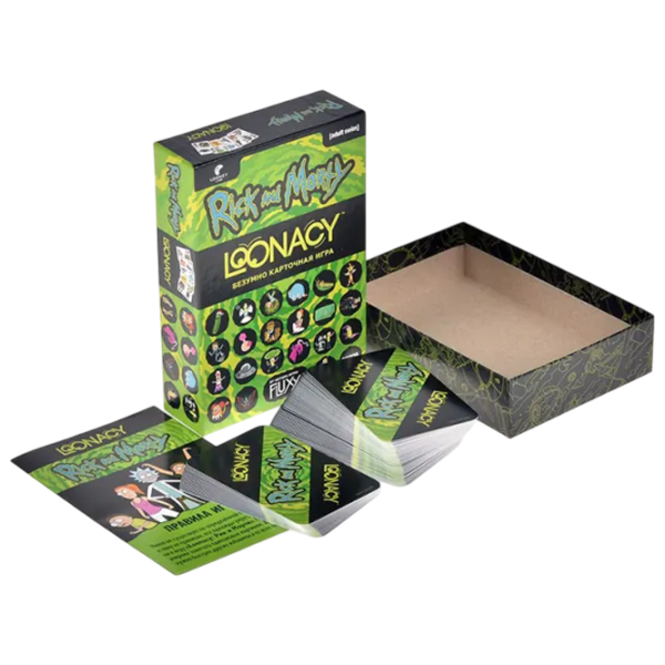 Настольная игра Hobby World Loonacy: Rick and Morty 16+/ Игральные карты photo 4