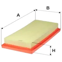 Filtru de aer Wix Filters WA9782 WX-WA9782