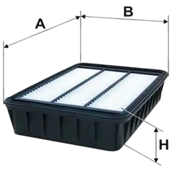 Filtru de aer Wix Filters WA9623 WX-WA9623 photo 1