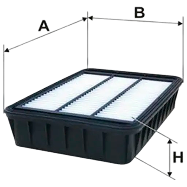 Filtru de aer Wix Filters WA9623 WX-WA9623 photo 1