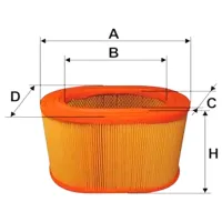 Воздушный фильтр Wix Filters WA6019 WX-WA6019