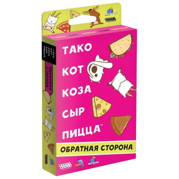 Настольная игра Hobby World Taco, cat, goat, cheese, pizza: Revers 8+/ Игральные карты photo 1