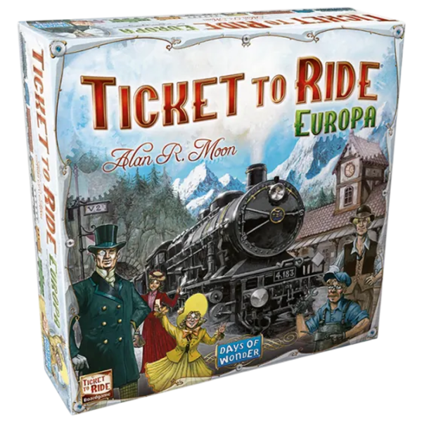 Joc de masă Asmodee Ticket to Ride: Europe 3rd edition 8+/ Strategie photo 1
