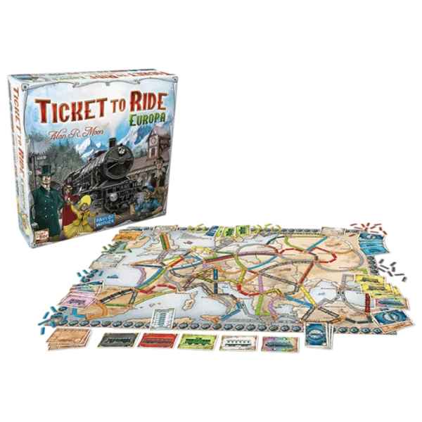Joc de masă Asmodee Ticket to Ride: Europe 3rd edition 8+/ Strategie photo 2