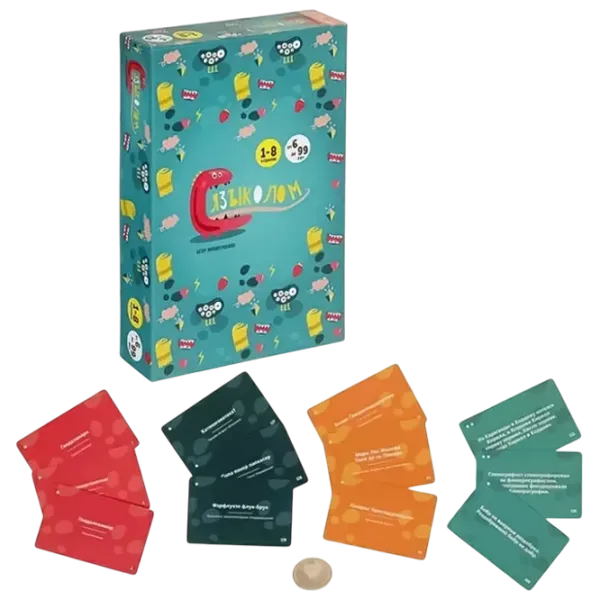 Joc de masă Economicus Tongue-breaker 6+/ Carti de joc photo 2