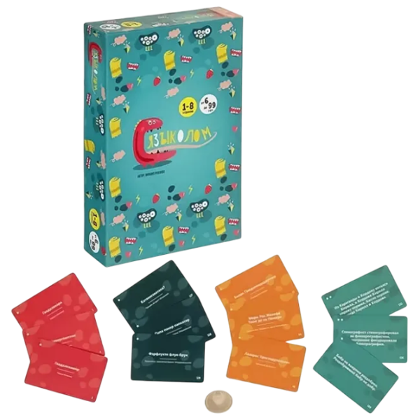 Joc de masă Economicus Tongue-breaker 6+/ Carti de joc photo 2