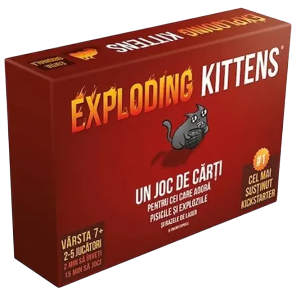 Joc de masă Asmodee Exploding cats 7+/ Strategie photo 1