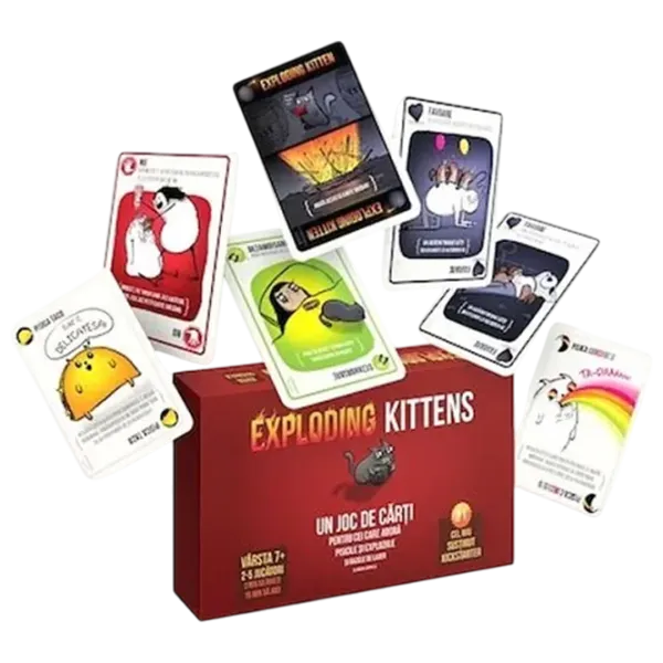 Joc de masă Asmodee Exploding cats 7+/ Strategie photo 2