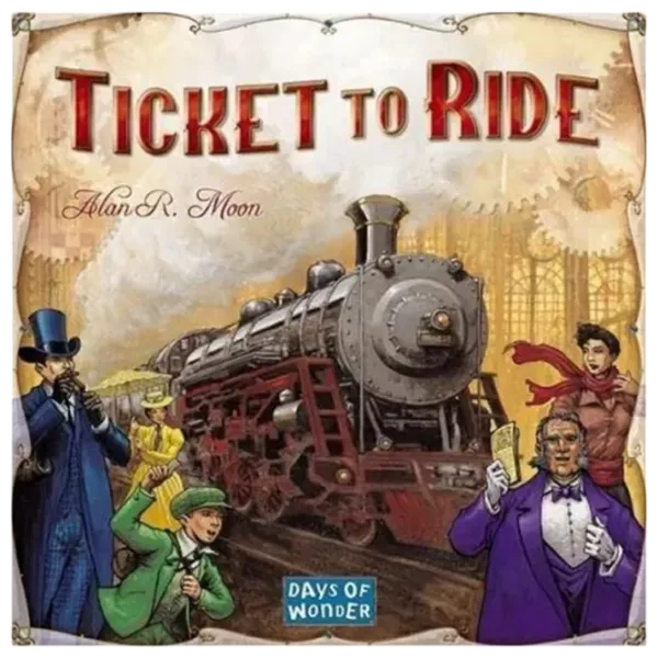 Joc de masă Asmodee Ticket to Ride: Days of wonder  8+/ Strategie photo 1