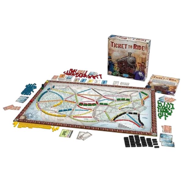 Joc de masă Asmodee Ticket to Ride: Days of wonder  8+/ Strategie photo 2