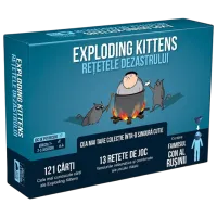 Joc de masă Asmodee Exploding cats. Recipes for disaster 7+/ Strategie