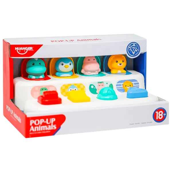 Настольная игра New World POP-UP Animals 1.5+/ Развитие photo 1