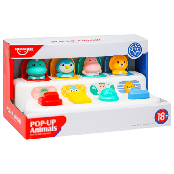 Настольная игра New World POP-UP Animals 1.5+/ Развитие photo 1