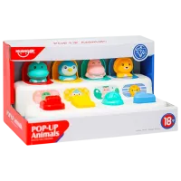 Настольная игра New World POP-UP Animals 1.5+/ Развитие