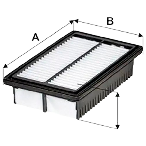 Воздушный фильтр Wix Filters WA9801 WX-WA9801 photo 1