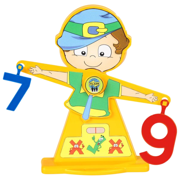 Joc educativ Pilsan Swinging Figures 3+/ Brain Puzzle photo 1