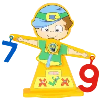 Развивающий набор Pilsan Swinging Figures 3+/ Головоломка