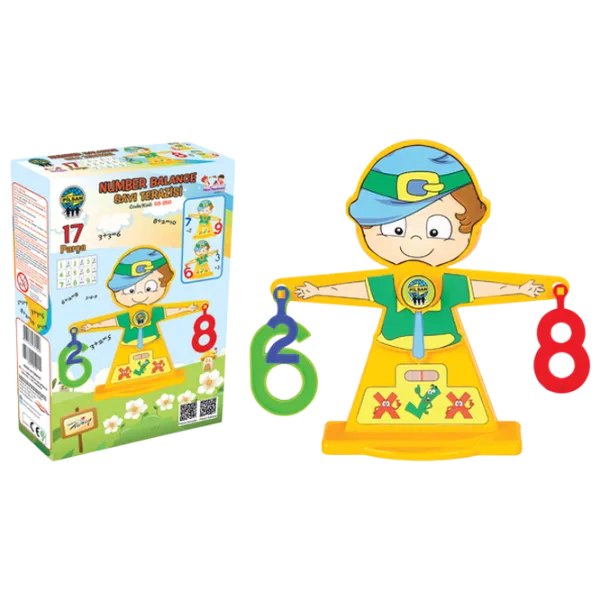 Joc educativ Pilsan Swinging Figures 3+/ Brain Puzzle photo 2
