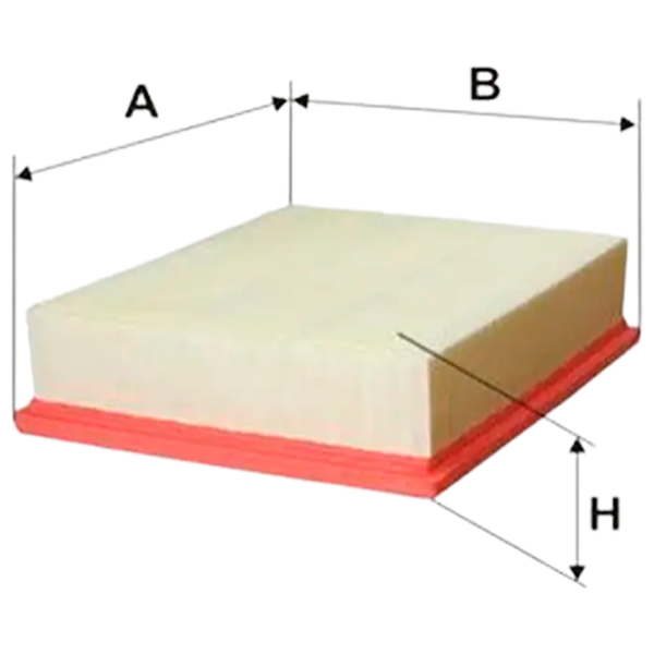 Воздушный фильтр Wix Filters WA9608 WX-WA9608 photo 1